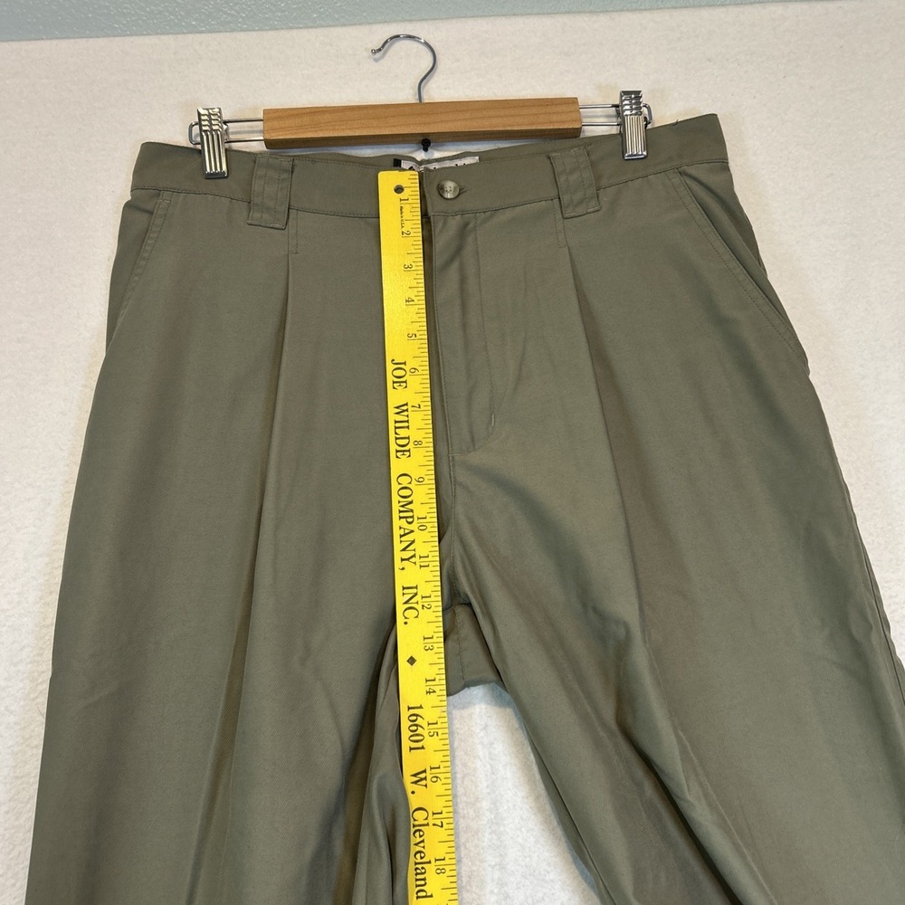 Columbia GRT Pants Mens 34x30 Beige Pleated Outdoor Hiking Fishing Gorpcore - Picture 6 of 11